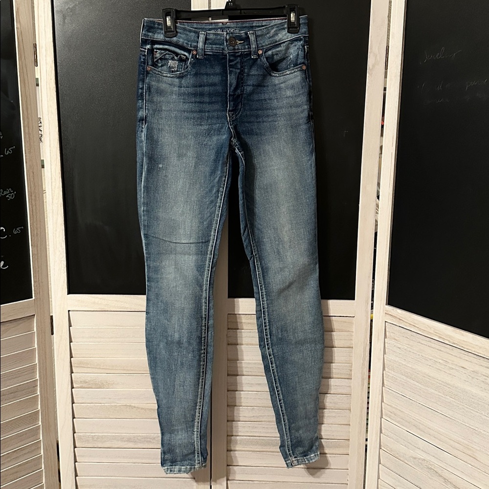 Blue Denim Skinny Jeans